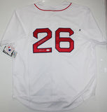 Wade Boggs Autographed White Red Sox Majestic Jersey W/ HOF- JSA W Auth