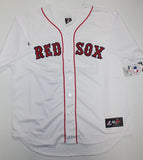 Wade Boggs Autographed White Red Sox Majestic Jersey W/ HOF- JSA W Auth