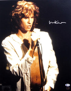 Val Kilmer Autographed The Doors 16x20 Jim Morrison Photo - Beckett Auth