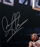 Dennis Rodman Autographed 16x20 Lay Up White Jersey Photo- JSA W Auth