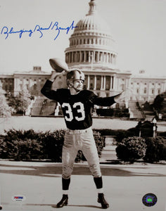 Sammy Baugh Autographed Redskins 11x14 Capital Photo- PSA/DNA Auth