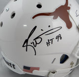 Earl Campbell Ricky Williams HT Signed Longhorns F/S Schutt Helmet- JSA W Auth