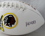 Sonny Jurgensen Autographed Redskins Logo Football W/ HOF- JSA W Auth  *Thin