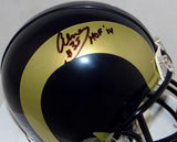 Aeneas Williams Autographed St. Louis Rams Mini Helmet W/ HOF- Jersey Source Auth