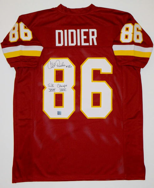 Clint Didier Autographed Redskins Mini Helmet W/ SB Champs- Jersey Sou –  The Jersey Source