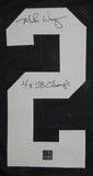 Mike Wagner Signed Black Pro Style Jersey W/ SB Champs- The Jersey Source Auth