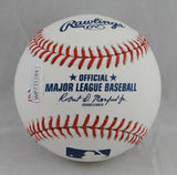 Tim Raines Autographed Rawlings OML Baseball w/ HOF- JSA W Authenticated