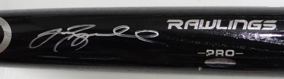 Jeff Bagwell Autographed Black Rawlings Pro Baseball Bat- TriStar Authenticated
