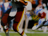 Mark Rypien Autographed Redskins 8x10 Looking to Pass w/ MVP Photo- JSA W Auth Image 2