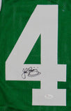 John Riggins Autographed Green Pro Style Jersey- JSA W Authenticated