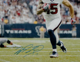 Will Fuller Autographed Houston Texans 16x20 TD Run Photo-JSA W Auth *Blue