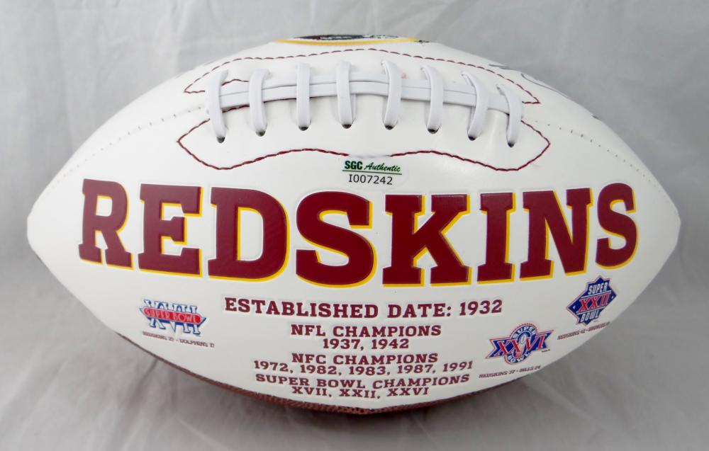 Gary Clark Autographed Washington Redskins Logo Football - SGC Authent –  The Jersey Source