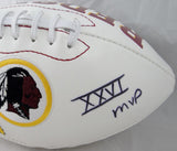 Mark Rypien Autographed Washington Redskins Logo Football- JSA W XXVI MVP