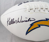Kellen Winslow Autographed San Diego Chargers Logo Football- JSA W Auth HOF INSC