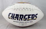 Kellen Winslow Autographed San Diego Chargers Logo Football- JSA W Auth HOF INSC