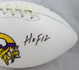 Chris Doleman Autographed Minnesota Vikings Logo Football W /HOF- SGC Auth