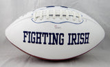 Will Fuller Autographed Notre Dame Irish Logo Football- JSA W Full INSC