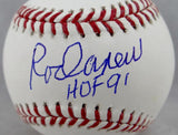 Rod Carew Autographed Rawlings OML Baseball With HOF- JSA Witnessed Auth
