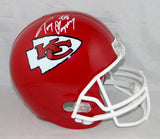 Tony Gonzalez Autographed KC Chiefs Full Size Helmet- JSA-W Auth *White