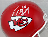 Tony Gonzalez Autographed KC Chiefs Full Size Helmet- JSA-W Auth *White