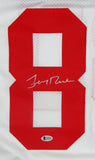 Jerry Rice Autographed White Pro Style Jersey- Beckett W Auth *Silver Image 3
