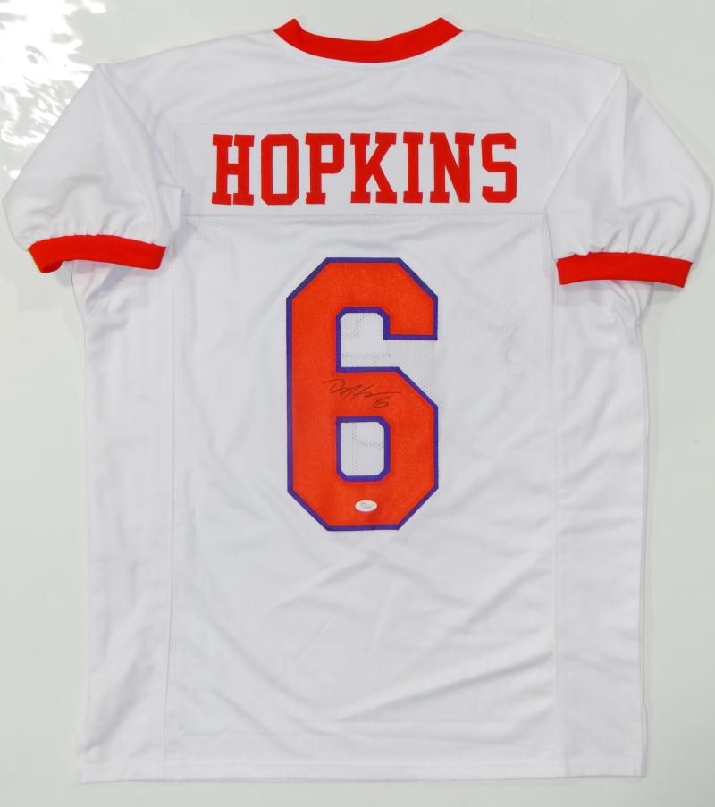 The Jersey Source DeAndre Hopkins Autographed Orange College Style Jersey- JSA W Authenticated