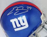 Evan Engram Autographed New York Giants Mini Helmet- JSA W Authenticated *Silver