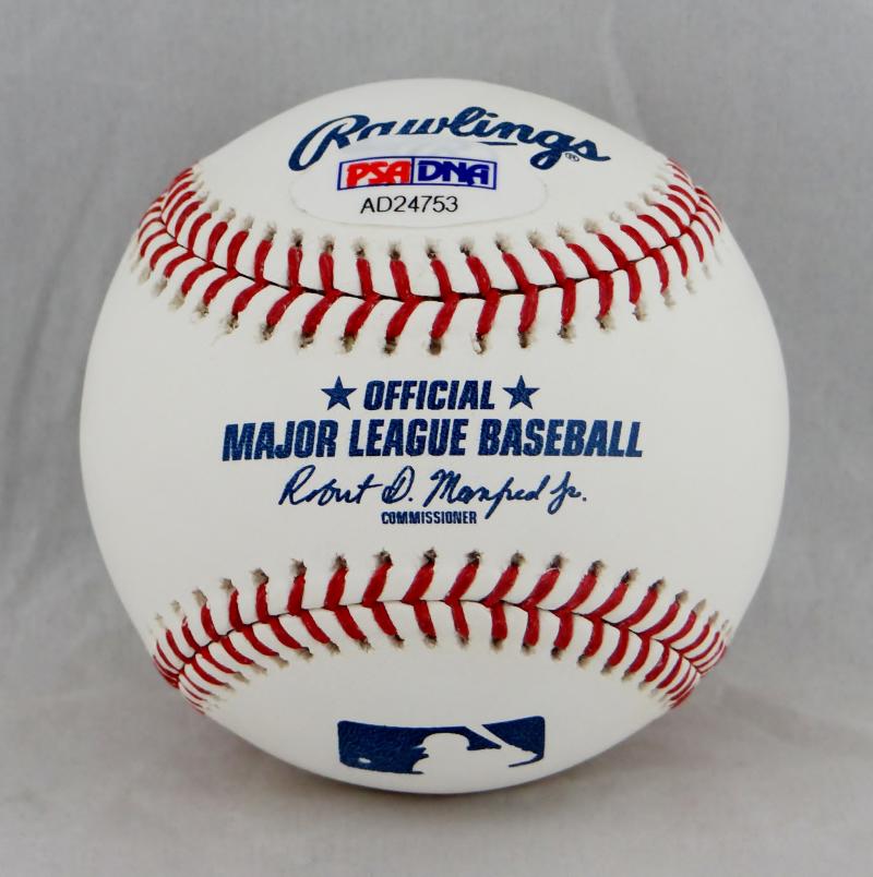 Carlos Correa Signed OML Baseball (JSA)