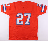 Steve Atwater Autographed Orange Pro Style Jersey- JSA Witnessed Auth *2