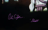 Alan Oppenheimer Autographed Skeletor 16x20 Dual Image Photo- Beckett Auth *Purple