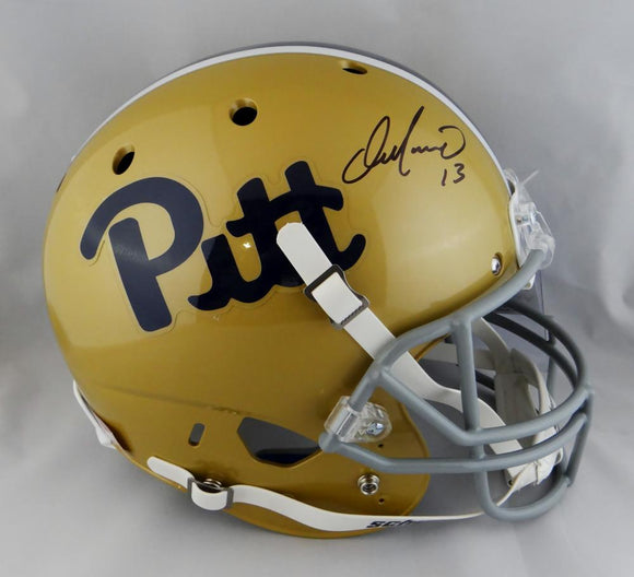 Dan Marino Autographed Pittsburgh Panthers F/S Helmet - Beckett Auth *Black