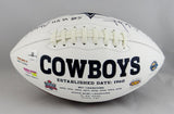 Charlie Waters Autographed Cowboys Logo Football w/ SB Champs- Jersey Source Auth