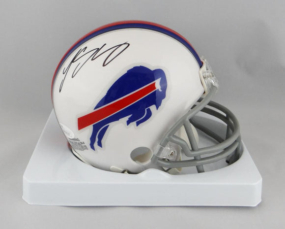 LeSean McCoy Autographed Buffalo Bills Mini Helmet- JSA W Authenticated
