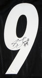 Stephon Tuitt Autographed Black Pro Style Jersey - JSA Witness Auth *9