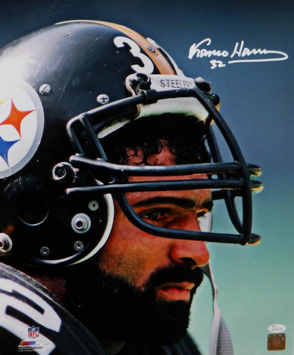 Franco Harris Steelers Signed Autographed 16 X 20 Jsa Authenticated