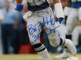Bill Bates Autographed Dallas Cowboys 8x10 On Field Photo w/ Insc- JSA W Auth *Blue