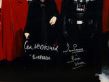 David Prowse/ Ian McDiarmid Signed Star Wars 16x20 Darth Vader & Emperor Photo- Beckett Auth  Image 2