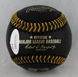 Doc Gooden Autographed Rawlings OML Black Baseball With 86 WSC- JSA W Auth