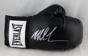 Mike Tyson Autographed Black Everlast Boxing Glove- JSA W Auth *Right Image 1