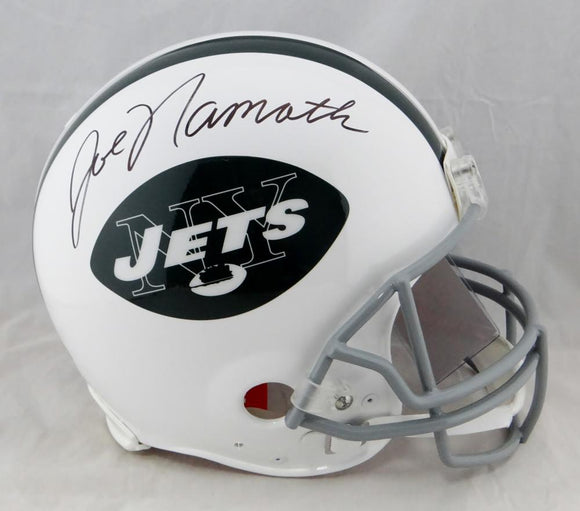 Joe Namath Autographed NY Jets 65-77 TB F/S Proline Helmet - JSA W