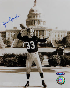 Sammy Baugh Autographed Redskins 8x10 Capitol Photo-Tristar Auth *Blue