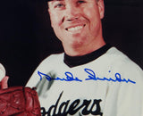 Duke Snider Autographed Dodgers 8x10 Color Close Up Photo- JSA Auth *Blue