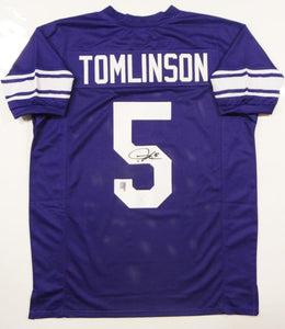 LaDainian Tomlinson Autographed Purple College Style Jersey- JSA Auth – The  Jersey Source