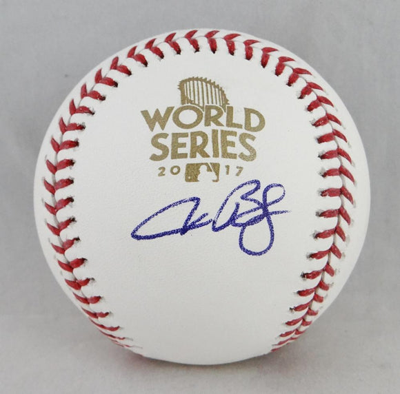 Alex Bregman Autographed Rawlings 2017 WS OML Baseball -Beckett Authenticated