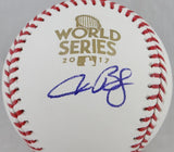 Alex Bregman Autographed Rawlings 2017 WS OML Baseball -Beckett Authenticated