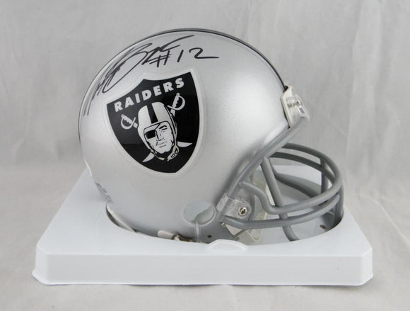 Martavis Bryant Autographed Oakland Raiders Mini Helmet - JSA W Auth *Black
