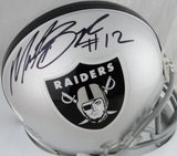 Martavis Bryant Autographed Oakland Raiders Mini Helmet - JSA W Auth *Black