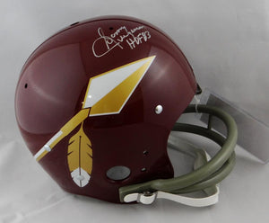 SONNY JURGENSON REDSKINS AUTOGRAPHED 1965-69 TK REPLICA THROWBACK HELM