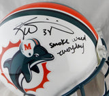 Ricky Williams Autographed Miami Dolphins F/S ProLine Helmet w/ Smoke Weed- JSA W Auth