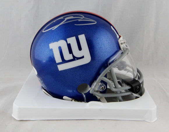 Odell Beckham Jr Autographed NY Giants Mini Helmet with Visor- JSA Aut –  The Jersey Source